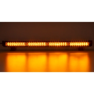 LED alej voděodolná (IP67) 12-24V, 63x LED 1W, oranžová 1060mm, ECE R65