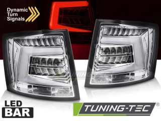 Zadní světla ŠKODA OCTAVIA III 16-20 combi OEM LED chrom