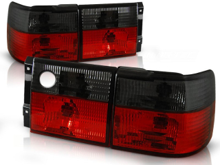 Zadní světlomety, světla, lampy Volkswagen Vento, 1992-1998, kouřové, červené 
