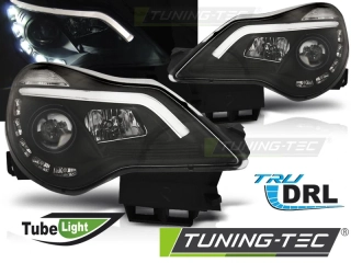 Přední světla Opel Corsa D 11-14 DRL černá