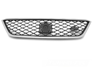 Seat Ibiza 2012-2017 - Přední maska SPORT STYLE silver black