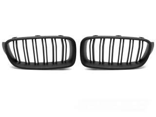 Přední maska double bar černá matná BMW F30/F31 2011-2018