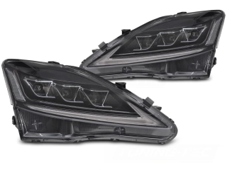 Přední světla Lexus IS 06-13 černá FULL LEDKOVÉ