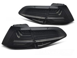 Zadní světla VW GOLF 7 13-19 kouřová LED SEQ