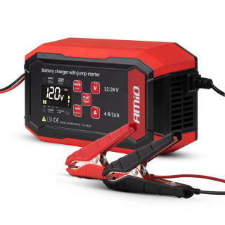 Inteligentní PROFI nabíječka 12/24V 16A (12V 40-160Ah | 24V 40-80Ah) s funkcí BOOST, AMIO