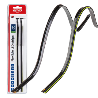 LED interiérové boční osvětlení AMIO 2×30 cm, zelené, 12V