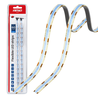 LED interiérové osvětlení AMIO 2×30 cm, COB modré, 12V