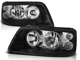 Přední světlomety, světla, lampy Volkswagen VW T5, 2003-2009, černé