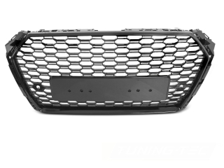  Přední maska Audi A4 B9 2015-2019 SPORT černá lesklá s PDC 