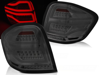 MERCEDES M-KLASA W164 09-11 - zadní LED světla kouřová LED BAR