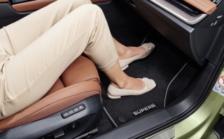 Textilní autokoberce Škoda Superb IV (od roku 2023>) EXCLUSIVE, originál