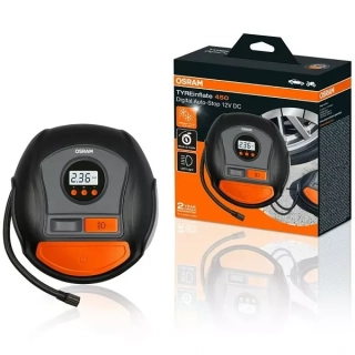 Kompresor OSRAM TYREinflate 450, 12V, 120W, digitální