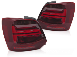 Zadní světla VW Polo V 09-17 červené LED BAR