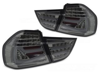 Zadní světla BMW E90 09-11 kouřové LED BAR SEQ