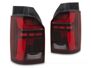 Zadní světla VW T6 15-19 / T6.1 20-24 zad.výklopné dveře, červená LED SEQ