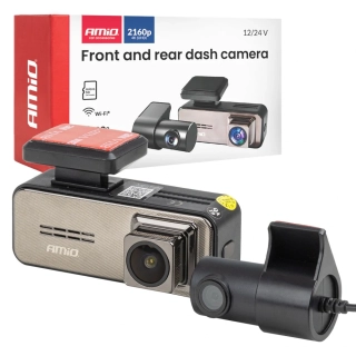 Kamera do auta + zadní 4K + 2K WLAN 512 GB WIFI UHD AMIO