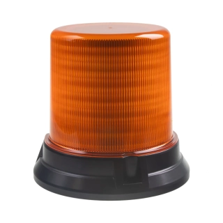 LED maják, 12-48V, 144x1W oranžový, pevná montáž, ECE R65