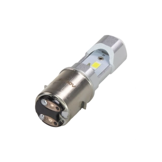 CSP LED ŽÁROVKA BA20D bílá, 10-80V, 3W, motocyklová