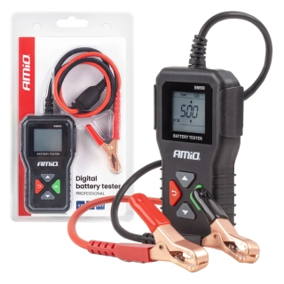 Profesionální digitální tester akumulátoru 2–220 Ah 6V 12V 24V AMIO