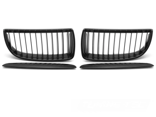 Přední maska, ledvinky BMW E90 / E91 2005-2008 lesklá černá