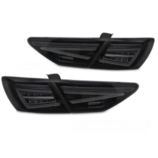 Seat Leon III 5F 2012-2020 Hatchback OEM LED - zadní LED světla černá kouřová