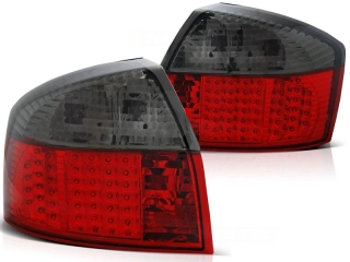 Zadní světla Audi A4 2001-2004 sedan - kouřové/červené LED