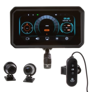 6" Moto monitor s Apple CarPlay & Android Auto (Dual Bluetooth)