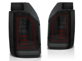 Zadní LED světla VW T6 2015–2019 pro výklopné dveře kouřová black LED BAR (LDVWI0)