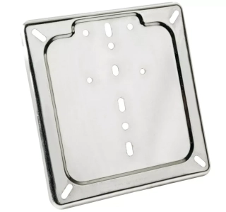 Nerezová moto podložka SPZ LAMPA BASE TARGA