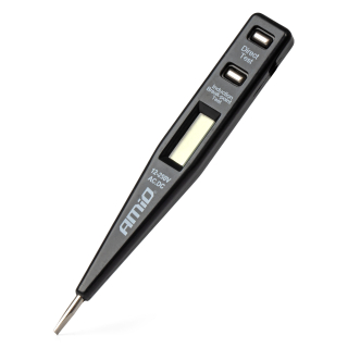 Zkoušečka napětí 12-250V s LCD displejem | AMIO