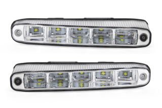 Světla pro automatické denní svícení s LED, homologace