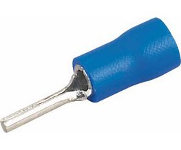 Kabelový kolík 1,9 mm modrý, 100 ks