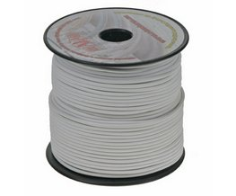 Kabel 1,5 mm, bílý, 100 m bal