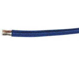 Reproduktorový kabel 2x2,5 mm2, modrý, role 100m