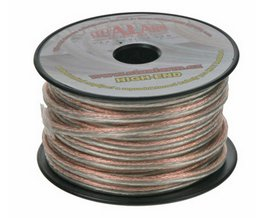 Kabel 2x1,5 mm, transparentní, 25 m bal