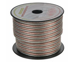 Kabel 2x2,5 mm, transparentní, 25 m bal