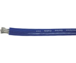 Napájecí kabel Blue 35mm2, transparentní modrý, role 15m