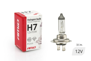 Halogenová žárovka H7 12V 55W UV filter (E4) AMIO
