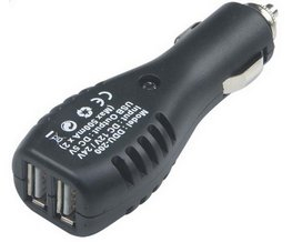 CL adaptér 12V/5A 2x USB