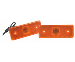 Boční obrysové světlo LED, oranžové 24V