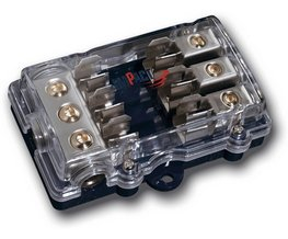 Impact pojistkový distribuční blok 3x25/3x10 mm2