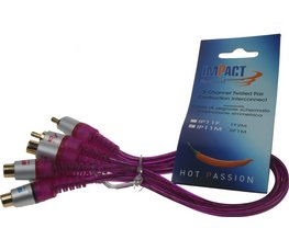 Cinch Y kabel 1x samec, 2x samice
