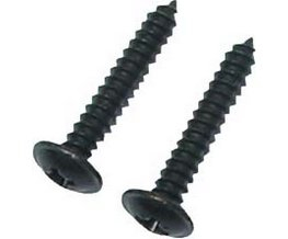 Šroub černý 4,2x25,4mm, větší hlava, 100 ks