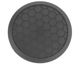 Plast mřížka černá VW, Seat před/zad. 165mm