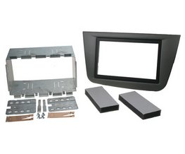 2ISO redukce pro Seat Altea, Toledo 2005- stříbrný