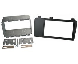 2ISO redukce pro Volvo V70 - S60 06/2004- XC70 04- černý