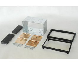 2DIN redukce pro Opel Agila 04-/Omega 00-/Vectra -03/Vivaro 02-
