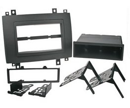 2DIN redukce pro Cadillac CTS 03-, SRX 04-07 šedý