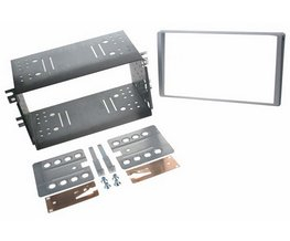 2DIN redukce pro Kia Sportage 2008-2010 stříbrná