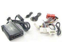 Adaptér pro ovládání USB zařízení OEM rádiem Mazda 2009-/AUX vstup